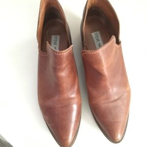 Steve Madden leather ankle boots